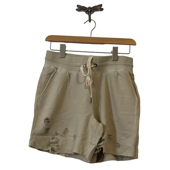 NEW n:PHILANTHROPY Coco Short Distressed Vintage Bone Women's Size Small NWT - Picture 2 of 8
